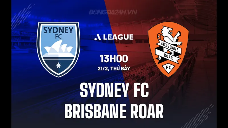 Cầu thủ Sydney FC và Brisbane Roar tranh chấp bóng trên sân - Lịch sử đối